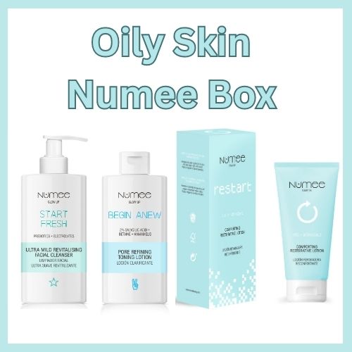 Numee set for oily skin