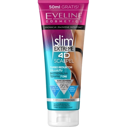 Eveline Slim Extreme 4D Scalpel Turbo cellulite reducer extreme therapy 7 days