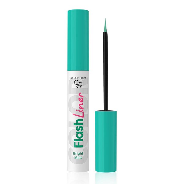 Golden Rose flash Liner Colored Eyeliner 101 Bright Mint 3,5ml