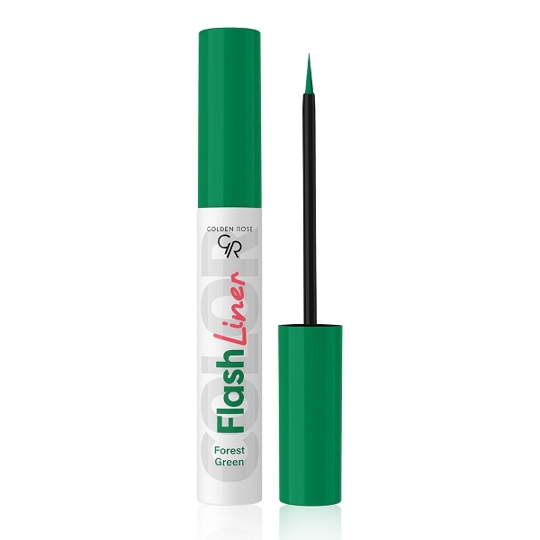 Golden Rose flash Liner Colored Eyeliner 102 Forest Green 3,5ml