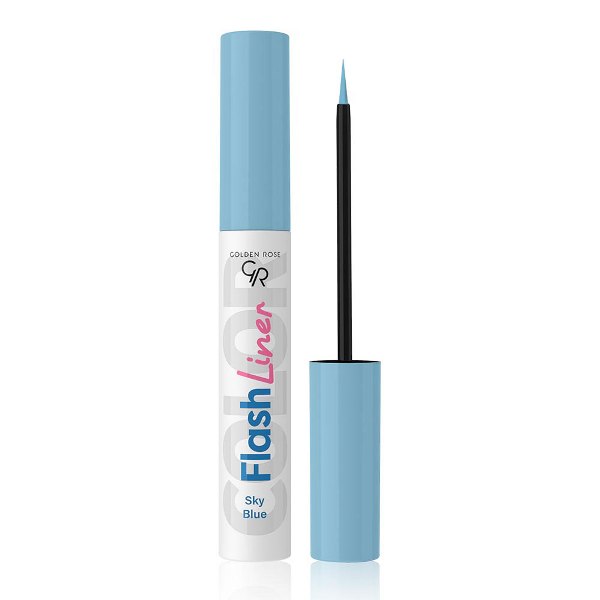 Golden Rose flash Liner Colored Eyeliner  103 Sky Blue 3,5ml