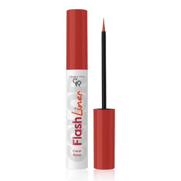 Golden Rose flash Liner Colored Eyeliner 106 Coral Rose 3,5ml