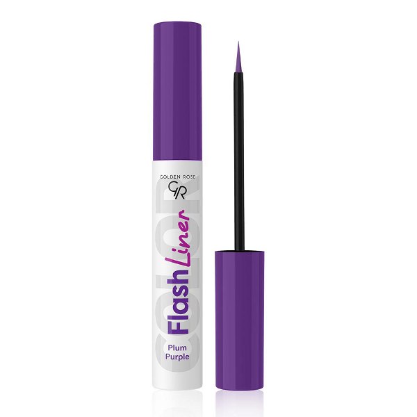 Golden Rose flash Liner Colored Eyeliner 107 Plum Purple 3,5ml