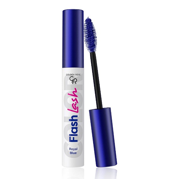 Golden Rose flash Liner Colored Mascara 04 Royal Blue 9ml