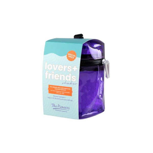 The Pionears Lovers + Friends shaker