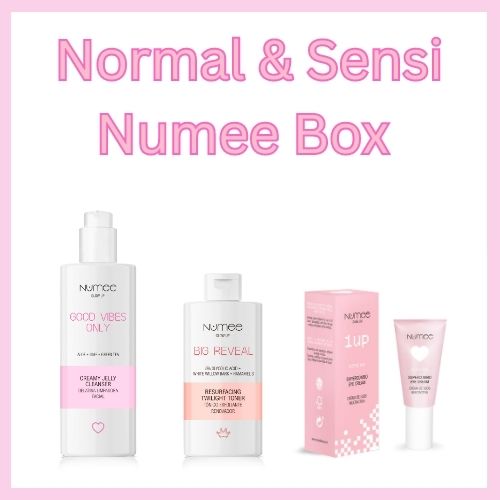 Numee set for normal sensitive skin