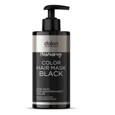 Dalon Hairmony Χρωμομάσκα Μαλλιών Μαύρη 300ml