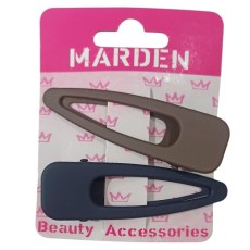 Marden Κλιπ Μαλλιών YA-10 (7,8cm) Set 2pcs