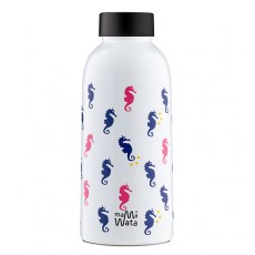 Mama Wata Double Walled Bottle Sea Horse