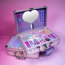 AS Happi Hobbi Θήκη Ομορφιάς Sparkle Love Με 30 αξεσουάρ