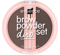essence brow powder duo set 03 Dark 1.8g