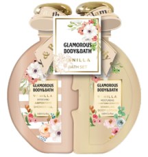 IDC Glamorous Body & Bath Puzzle Gift Set Shimmer Vanila