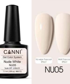 Canni Nude White Gel NU05 7.3ml