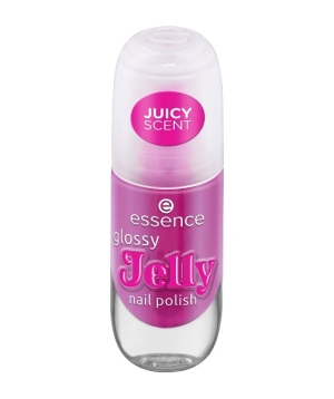 essence Glossy Jelly Nail Polish 01 Violetsummer Splash 8ml